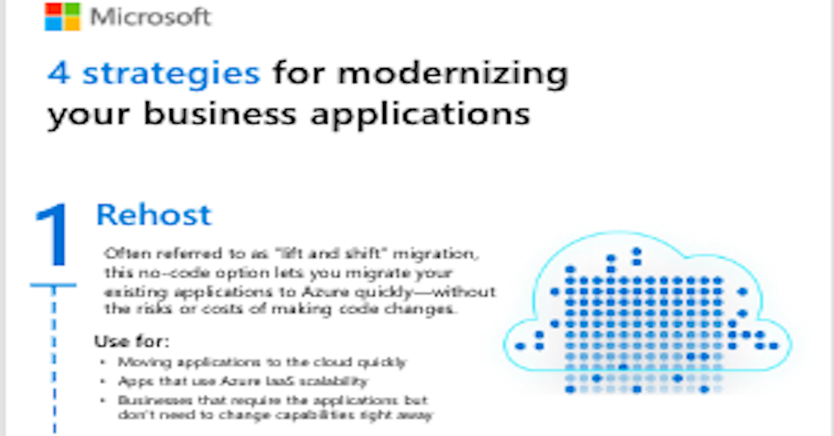 Migration strategies