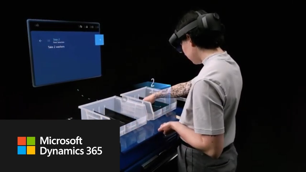 Dynamics 365 Mixed Reality: Navigating with Hand Tracking