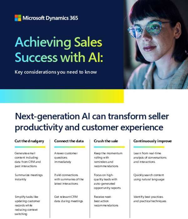 Achieving Sales Success with AI